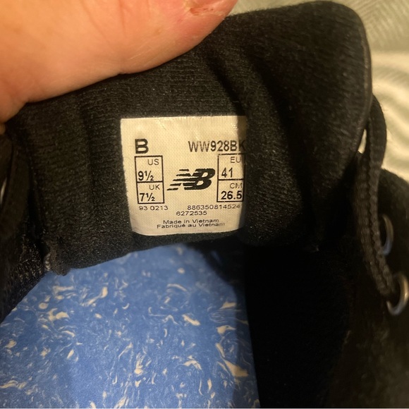 New Balance Black 928 Women’s Walking Shoe Size 9.5 - Picture 3 of 4
